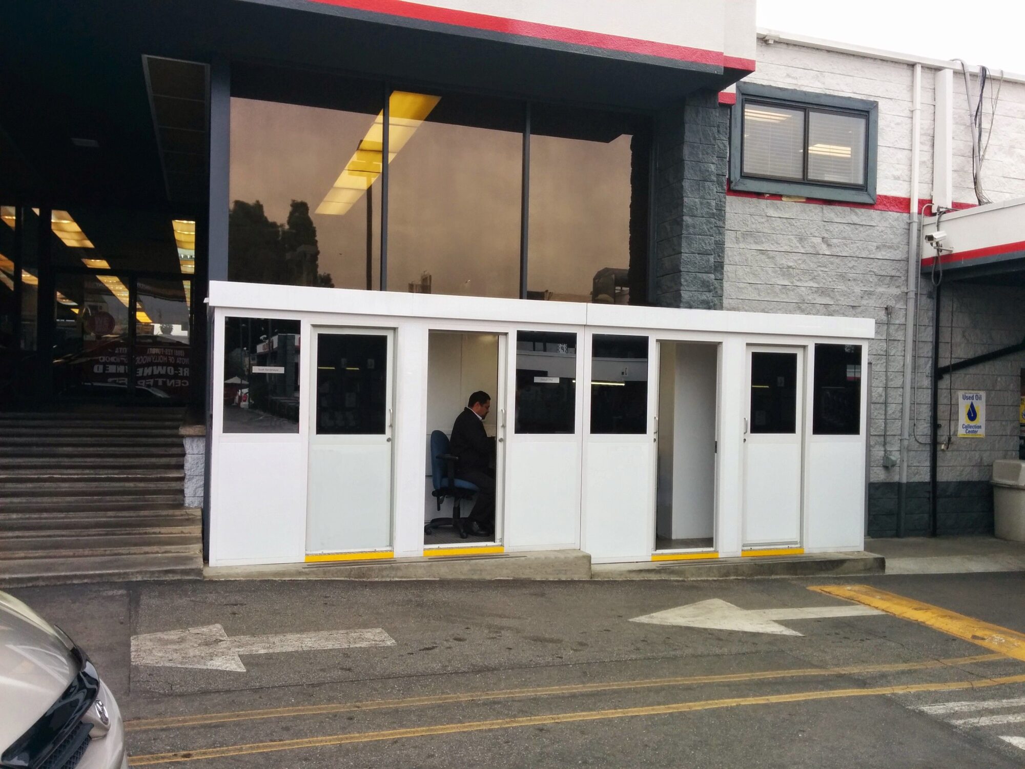 Toyota of Santa Cruz Service Booth