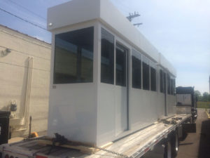 service booth installation